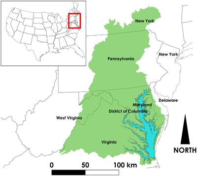 Assessment of the Chesapeake Bay watershed socio-ecological system through the Circles of Coastal Sustainability framework